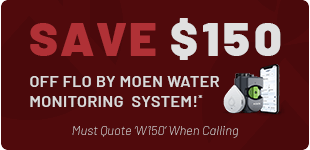 Save On Flo by Moen water monitoring system in Oakton